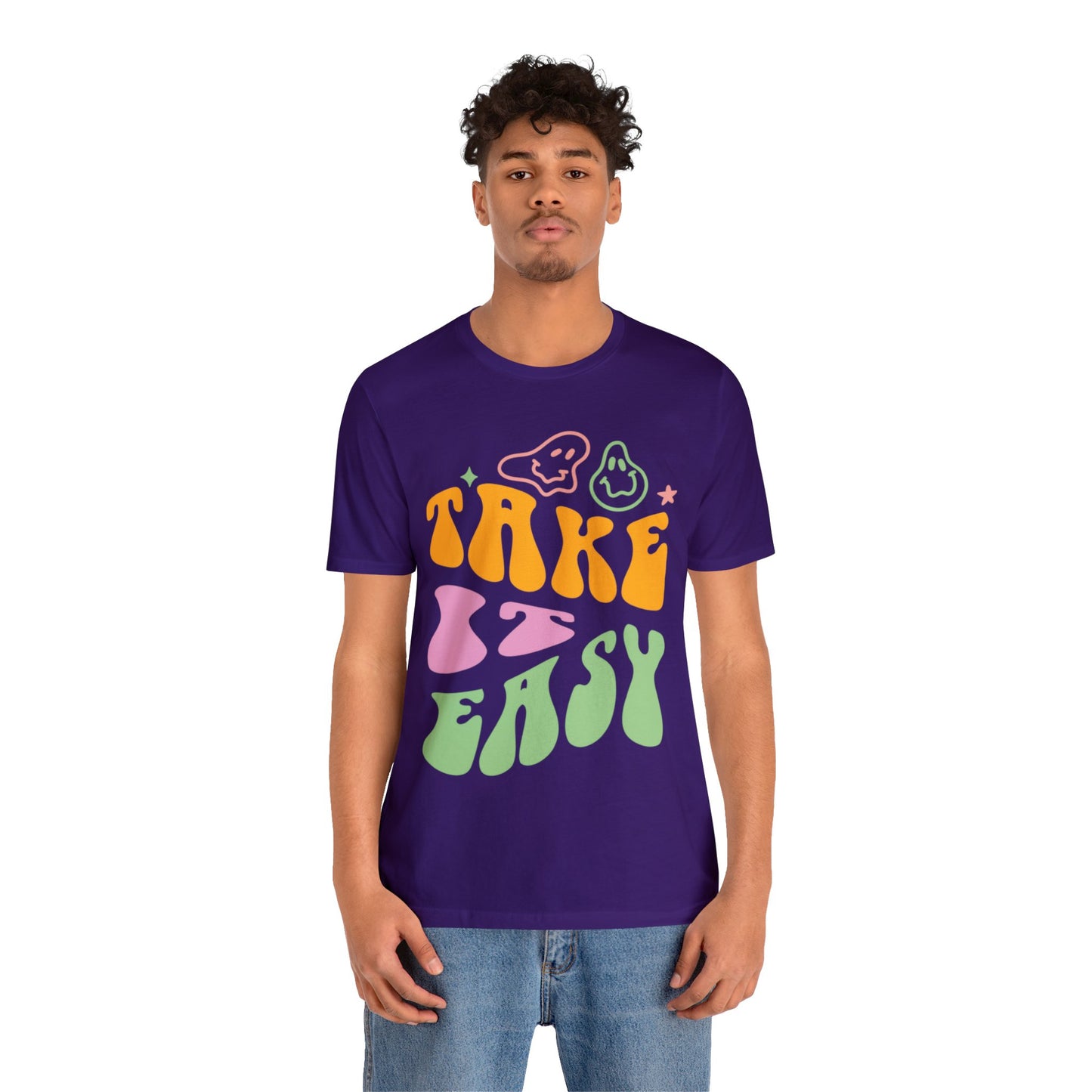 Take It Easy - Graphic T Shirt For Men and Women