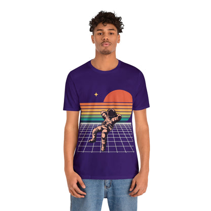 Astronaut Chilling On Sunset - Graphic T Shirt For Men and Women