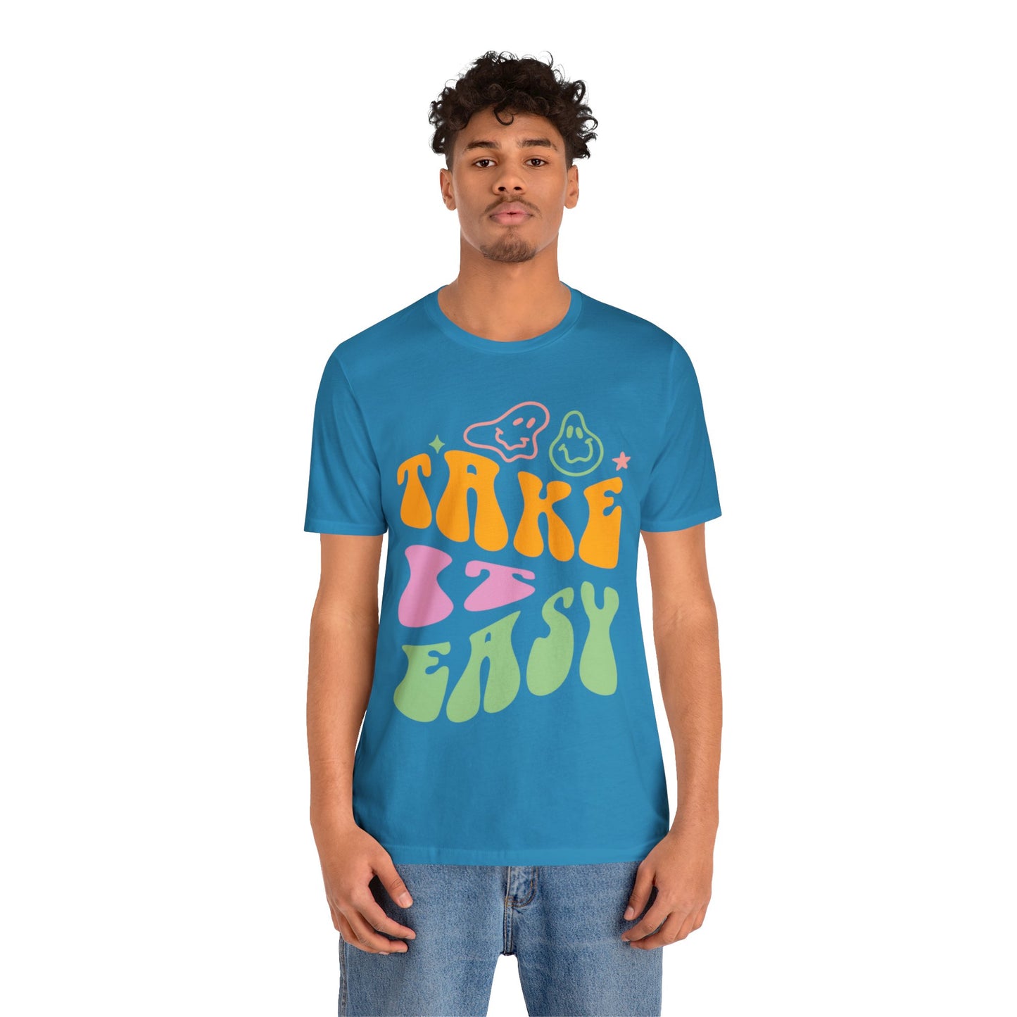 Take It Easy - Graphic T Shirt For Men and Women