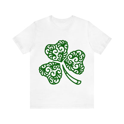 St. Patricks Day - "3-Leaf Clover" T-Shirt - St. Patricks Day Lucky T-Shirt, Lucky Irish shirt