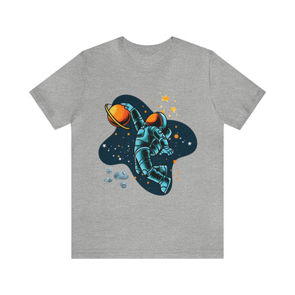 Astronaut Dunking On Saturn - Graphic T Shirt For Men and Women