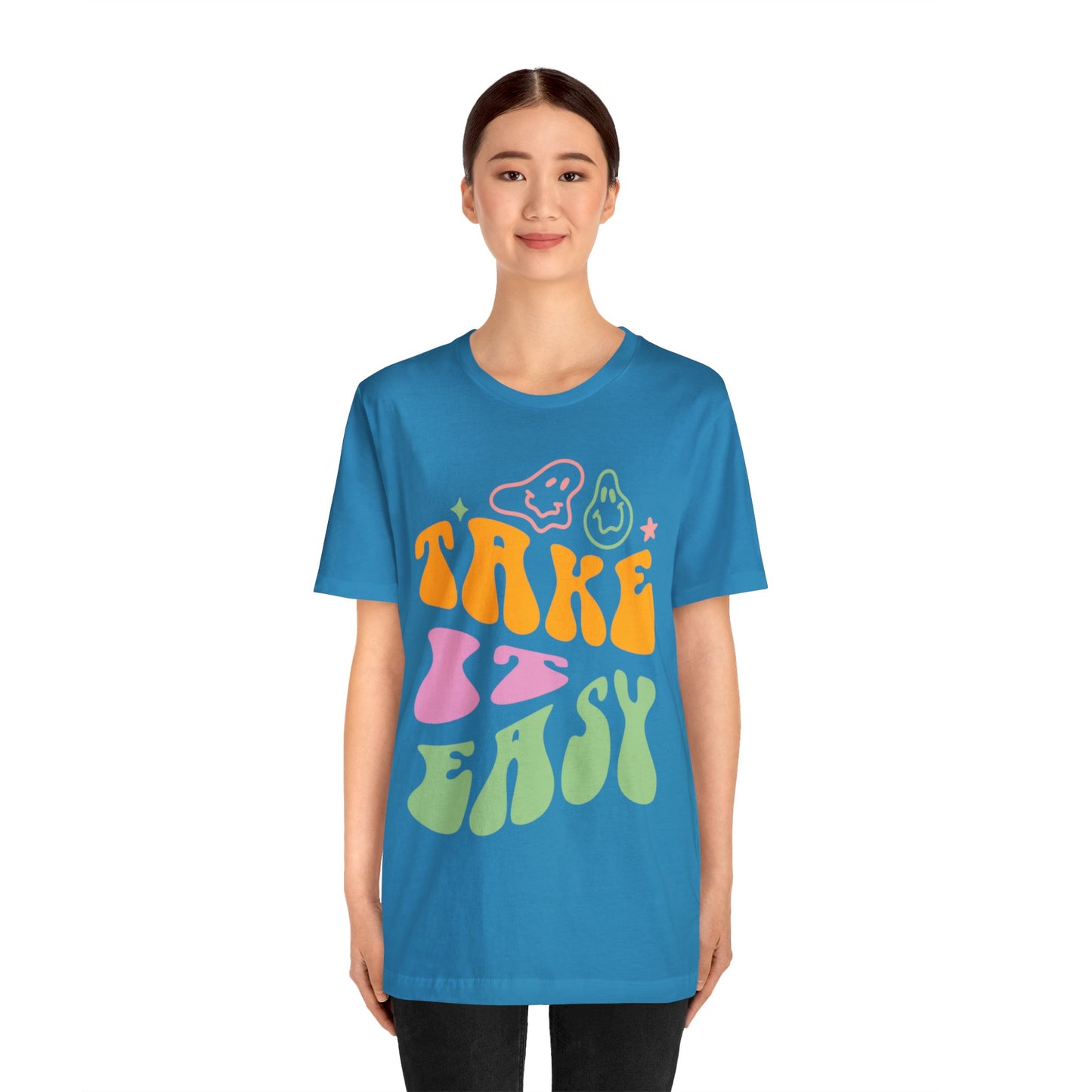 Take It Easy - Graphic T Shirt For Men and Women