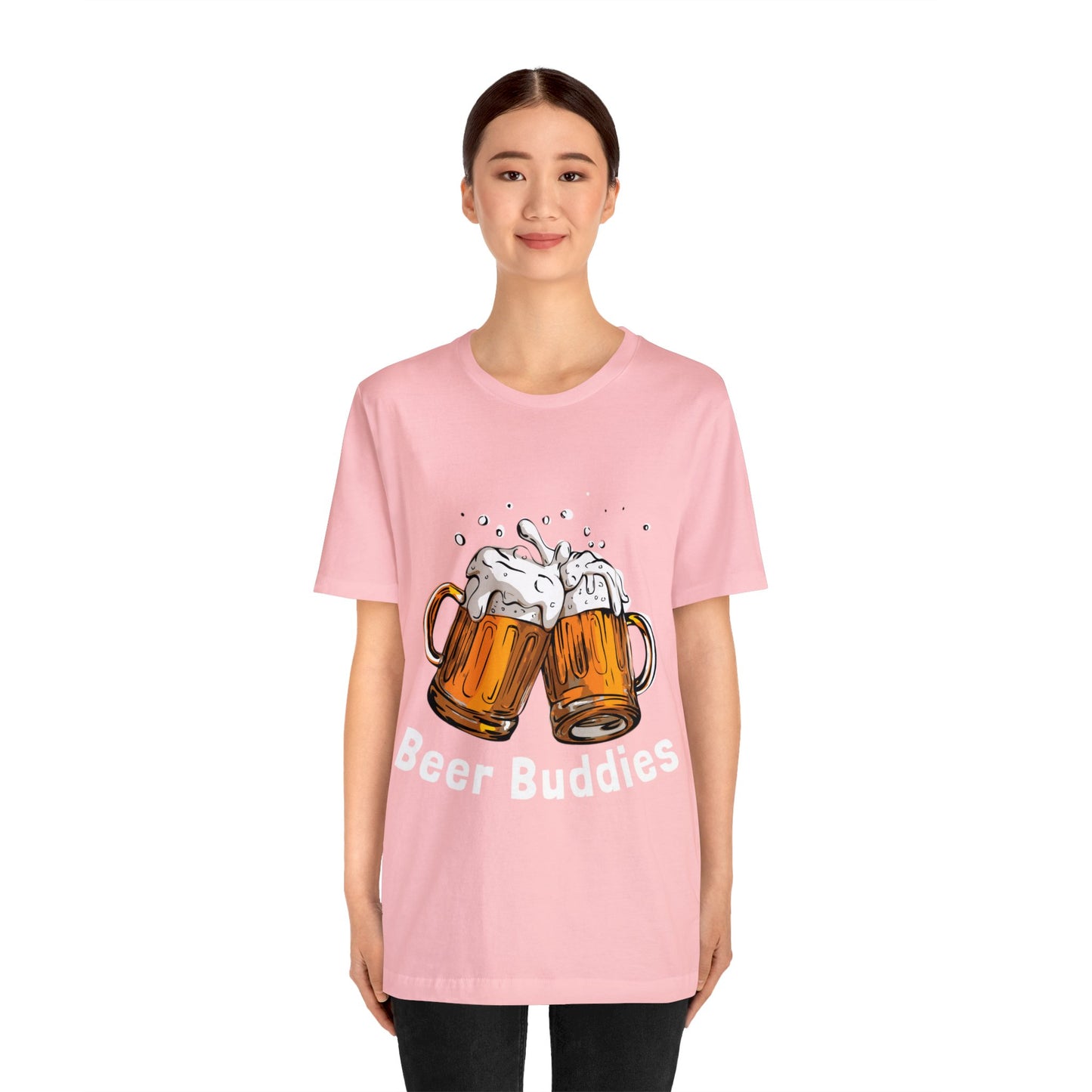 Beer Buddies- Drinking Graphic T Shirt for Men