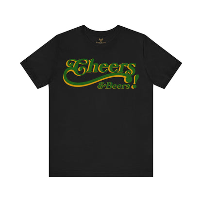 St Patricks Day - "Cheers and Beers", St Patricks day drinking t-shirt, Irish Pub Shirt, Drinking Shirt