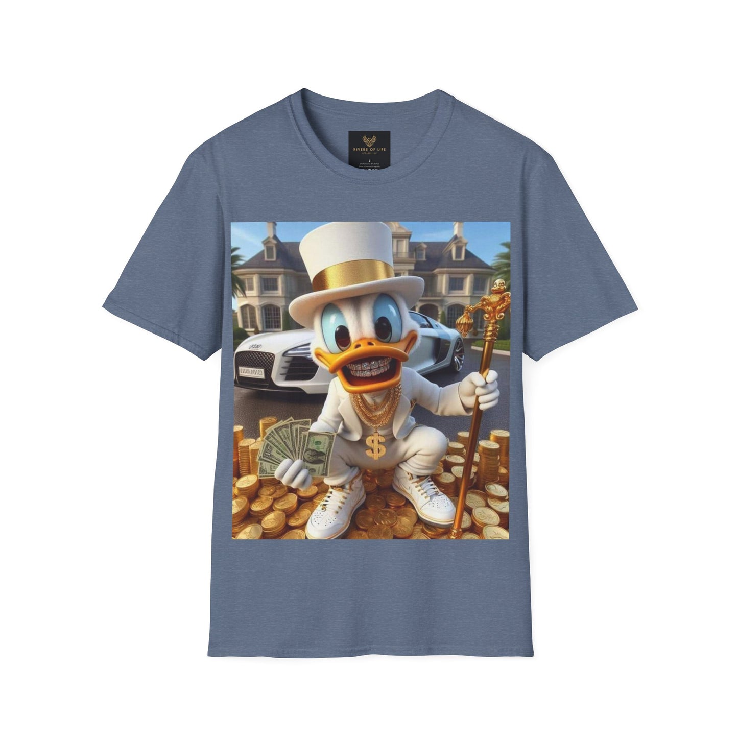 Scrooge McDuck Jr. - Unisex Softstyle T-Shirt