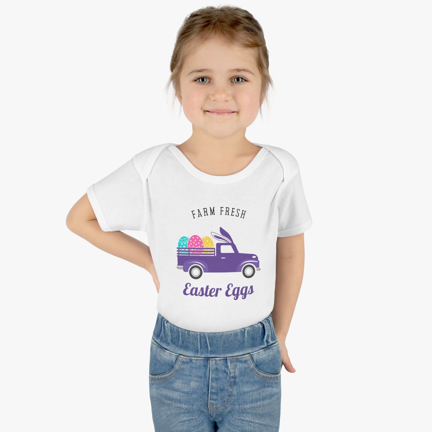 Happy Easter Cute Egg Hunt Kids Shirt