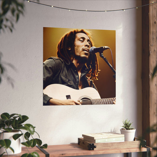 Bob Marley in Concert - Matte Vertical Posters