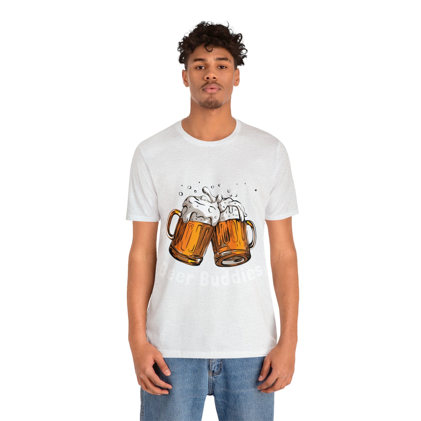 Beer Buddies- Drinking Graphic T Shirt for Men