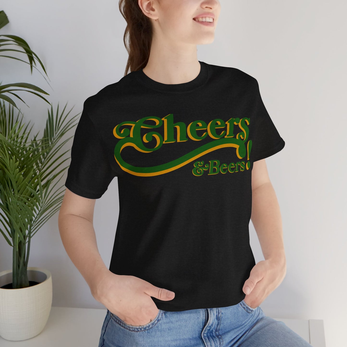 St Patricks Day - "Cheers and Beers", St Patricks day drinking t-shirt, Irish Pub Shirt, Drinking Shirt