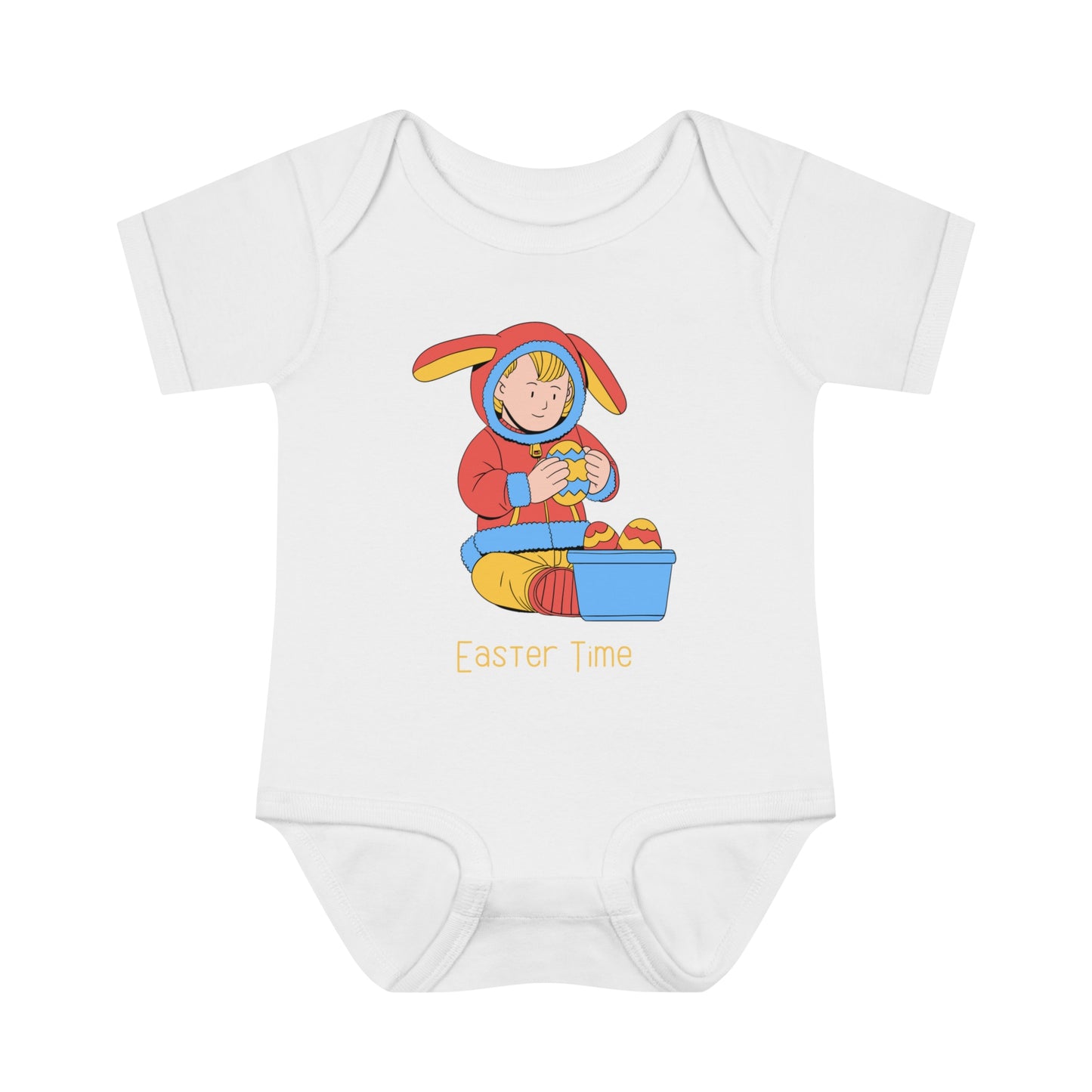 Cute Happy Easter Day kids shirt for a boy