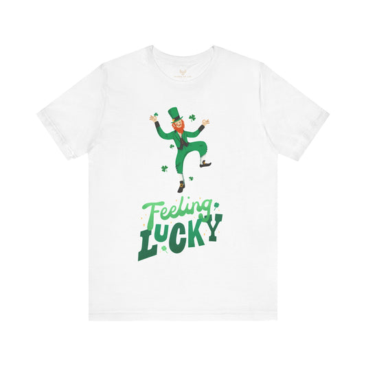 St. Patricks Day - " I'm Feeling Lucky" - St. Patricks Day shirts, Lucky Shirts, St. Paddys Day, St. Pattys Day