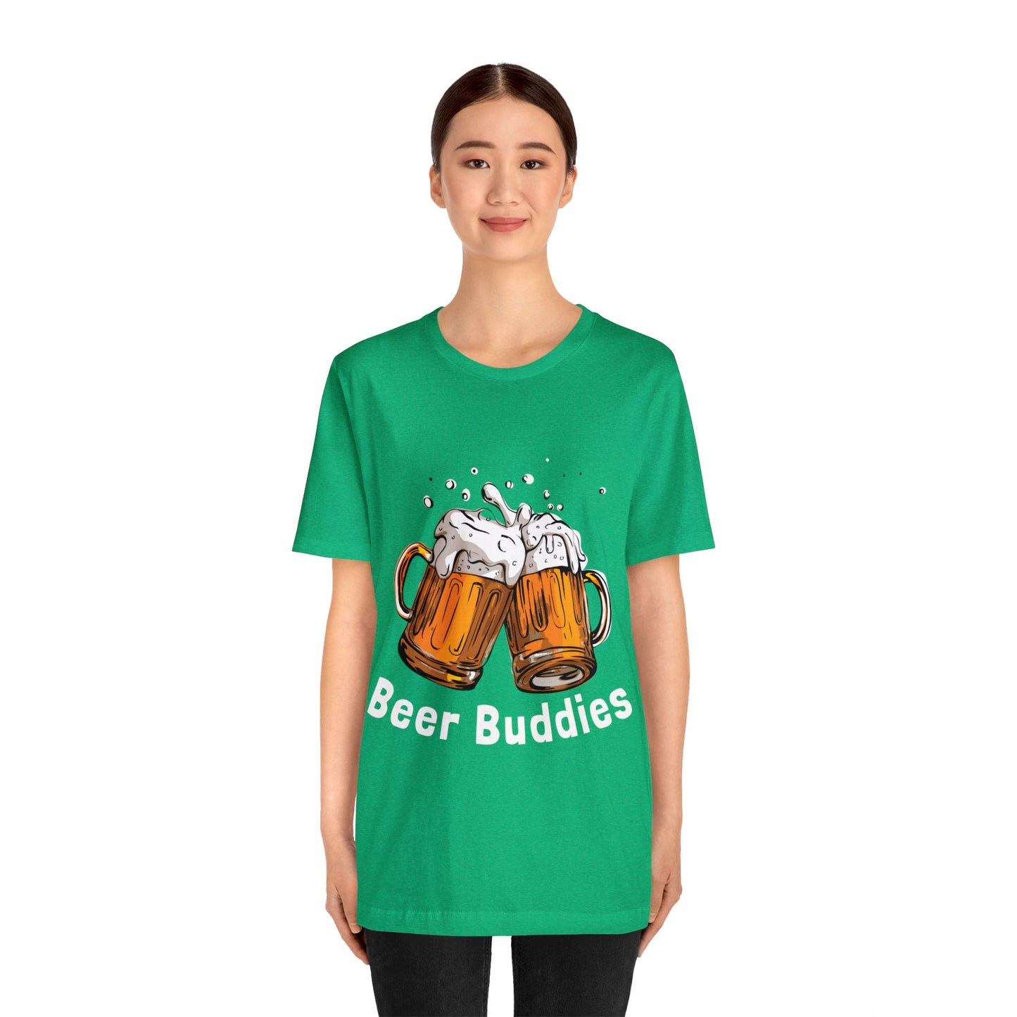 Beer Buddies- Drinking Graphic T Shirt for Men