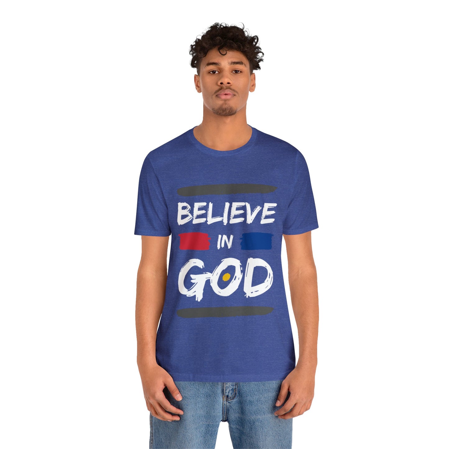 Believe In God - Christian T Shirt For Men and Women