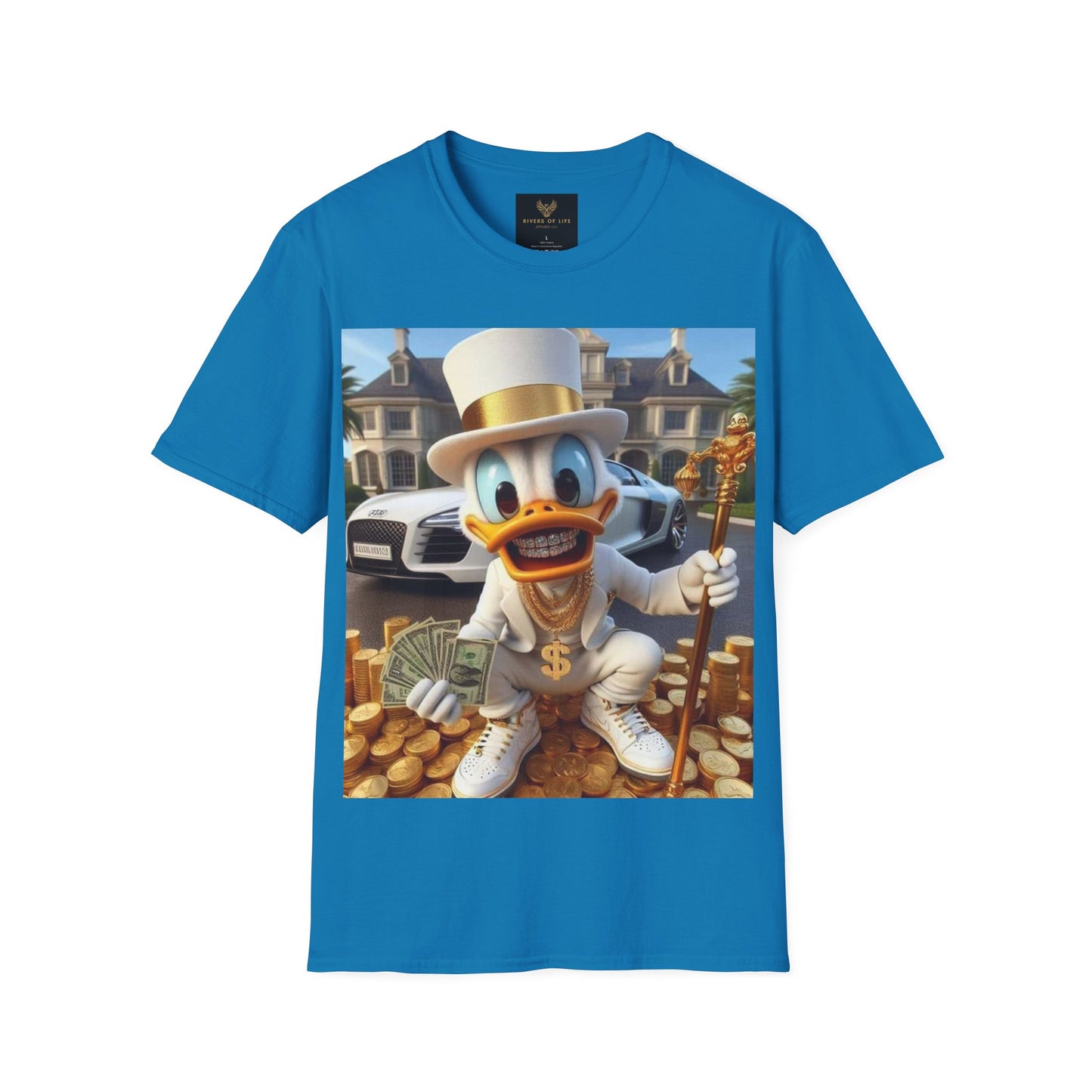 Scrooge McDuck Jr. - Unisex Softstyle T-Shirt