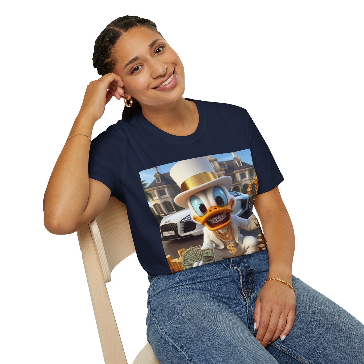 Scrooge McDuck Jr. - Unisex Softstyle T-Shirt