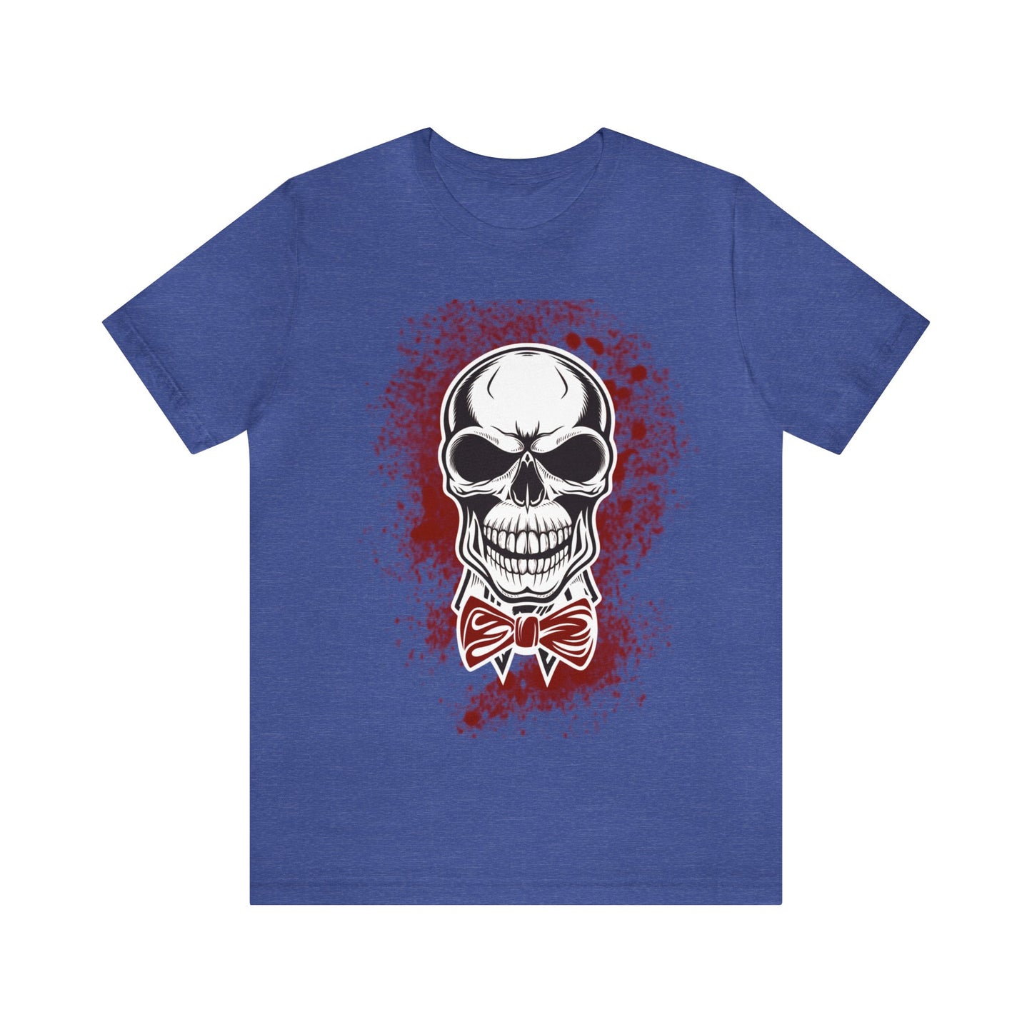 Skull with BowTie - Graphic T Shirt For Men and Women