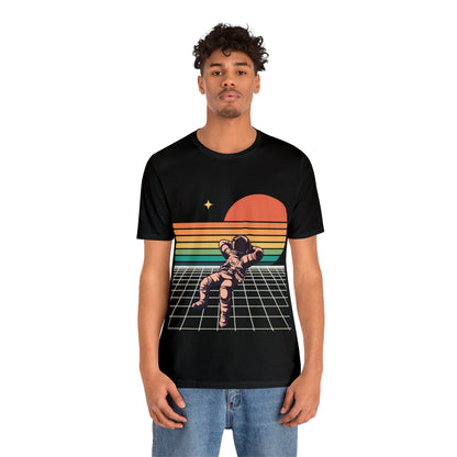 Astronaut Chilling On Sunset - Graphic T Shirt For Men and Women