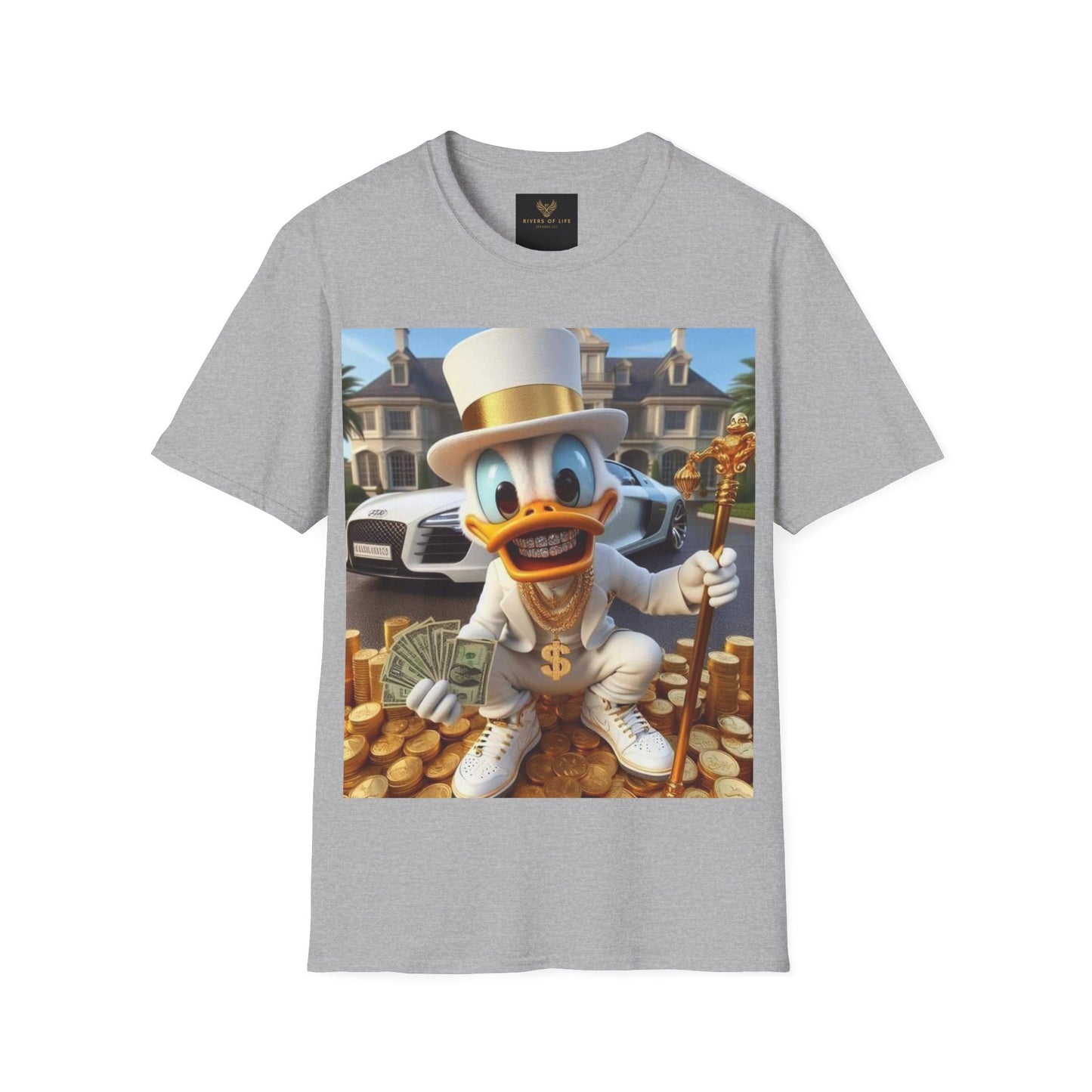 Scrooge McDuck Jr. - Unisex Softstyle T-Shirt