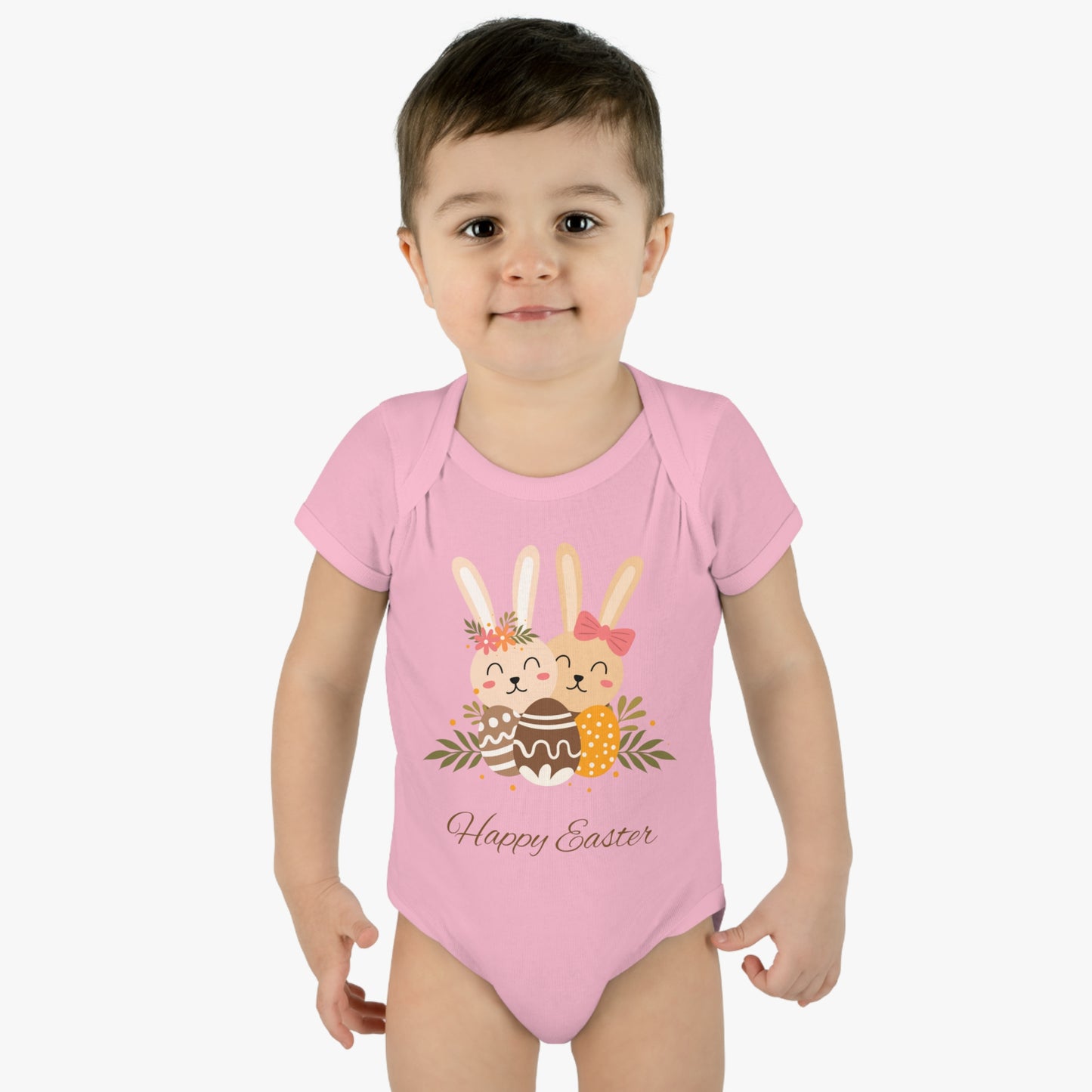 Cute Happy Easter Bunny Kids Shirt