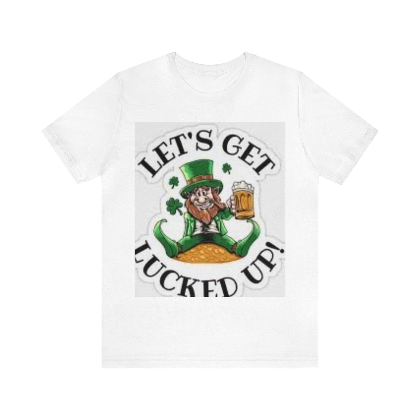 St Patricks Day "Lets Get Lucked Up", Funny St. Patricks Day Shirt, Leperechaun, Gnome