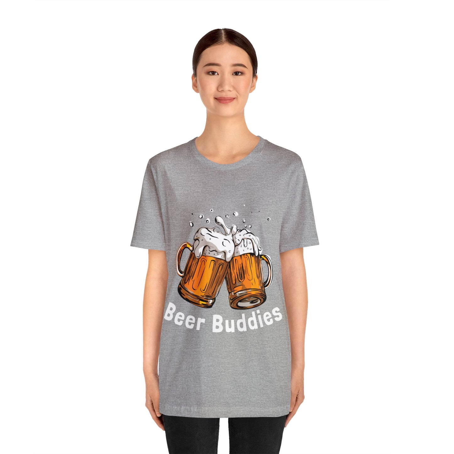 Beer Buddies- Drinking Graphic T Shirt for Men