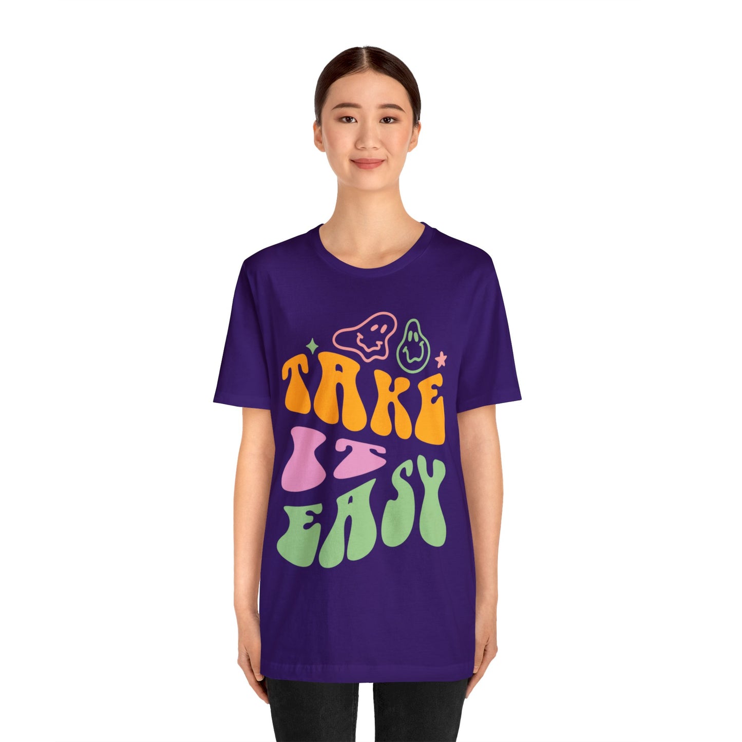 Take It Easy - Graphic T Shirt For Men and Women