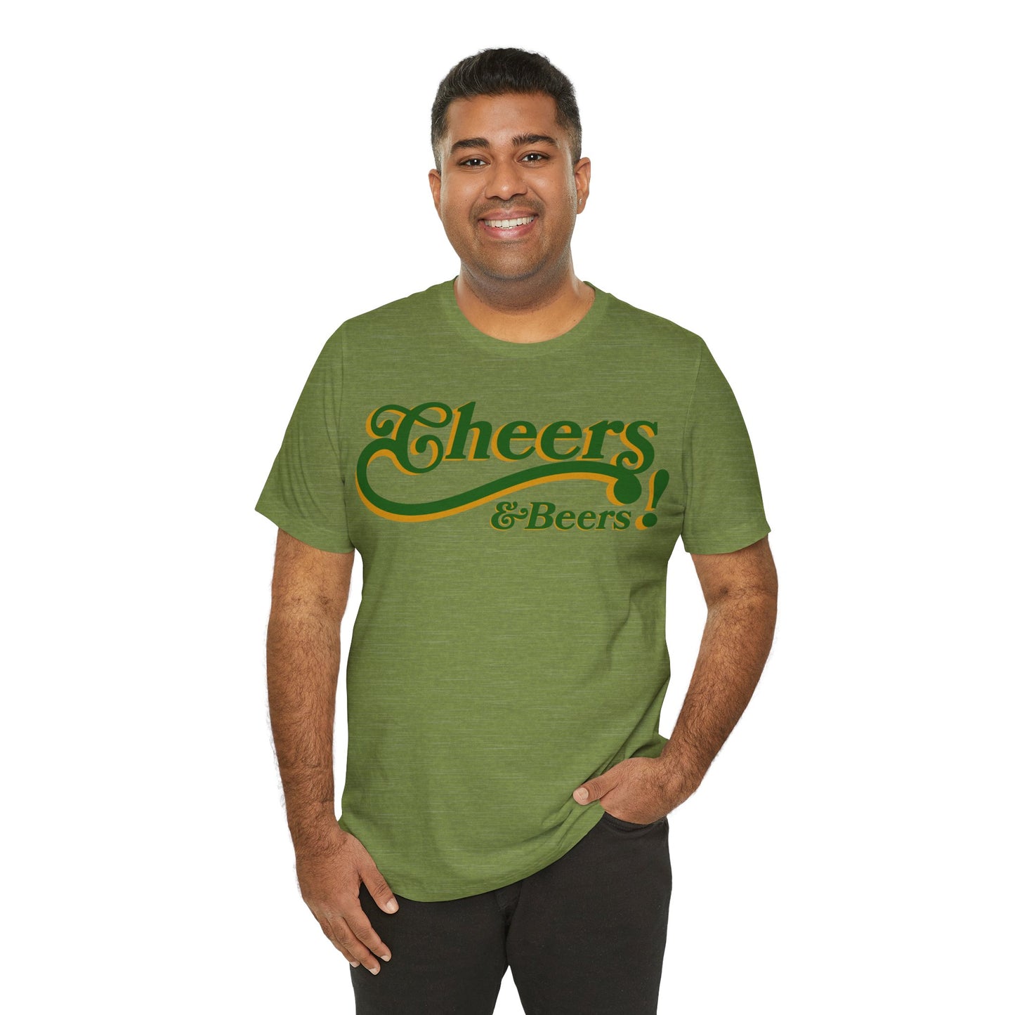 St Patricks Day - "Cheers and Beers", St Patricks day drinking t-shirt, Irish Pub Shirt, Drinking Shirt