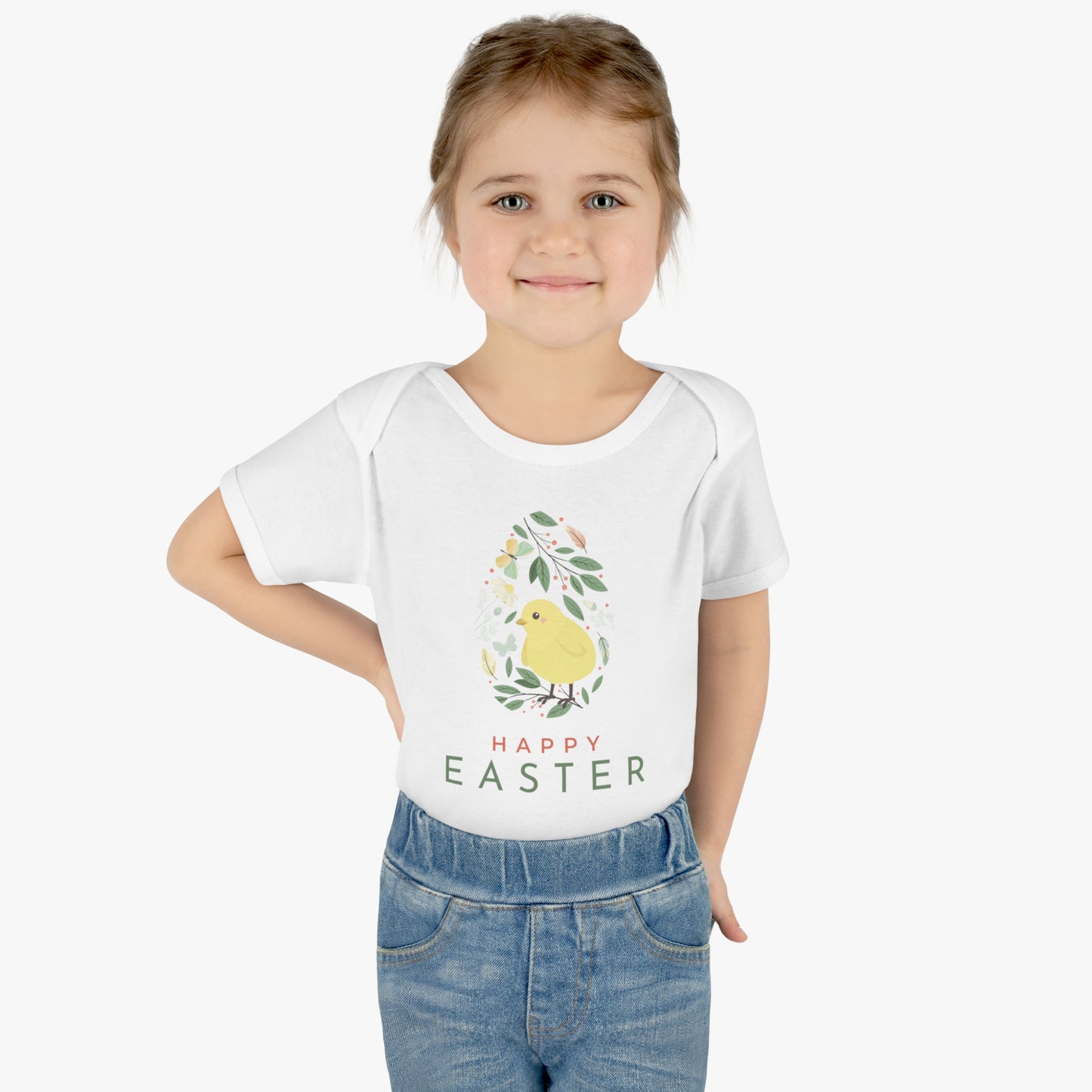 Cute Happy Easter Day Kids Shirt for boy and girl