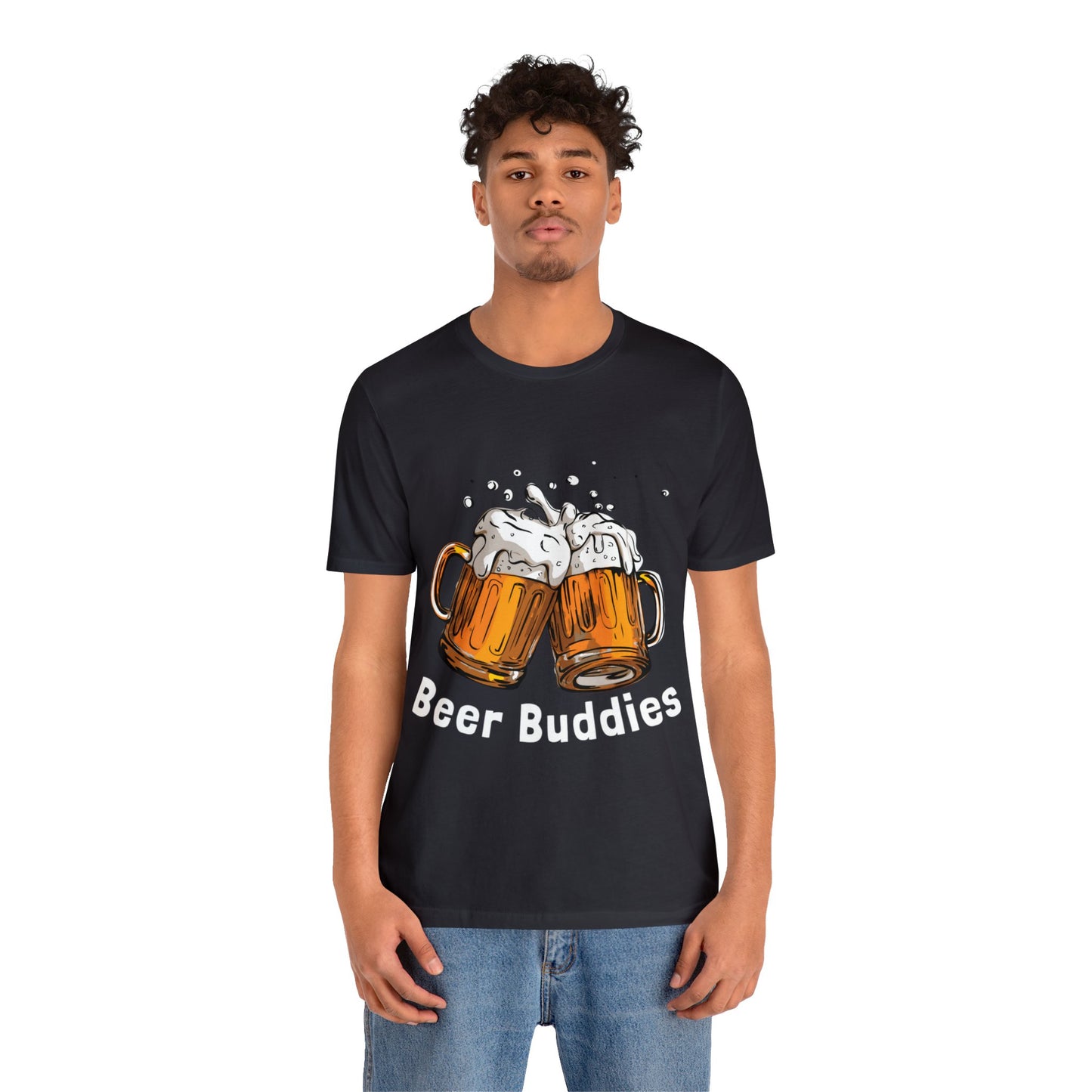 Beer Buddies- Drinking Graphic T Shirt for Men