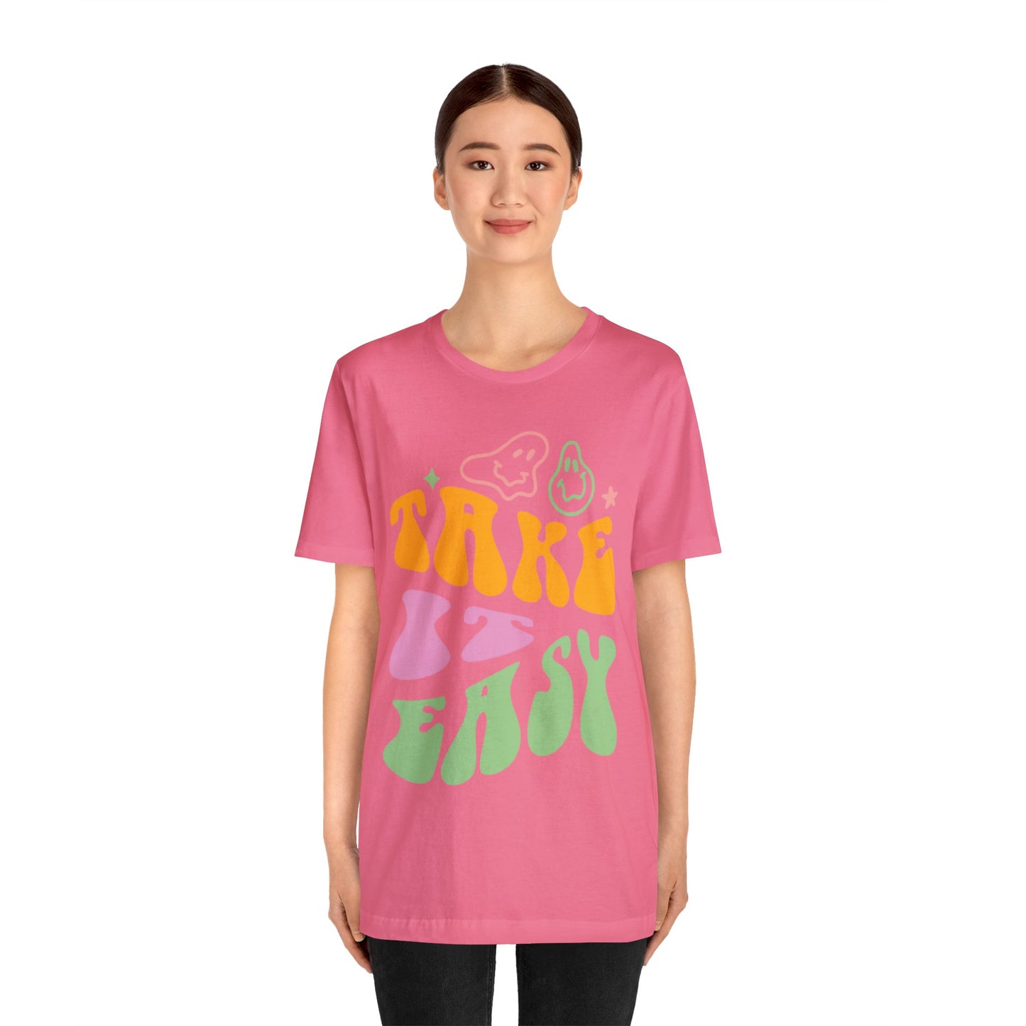 Take It Easy - Graphic T Shirt For Men and Women