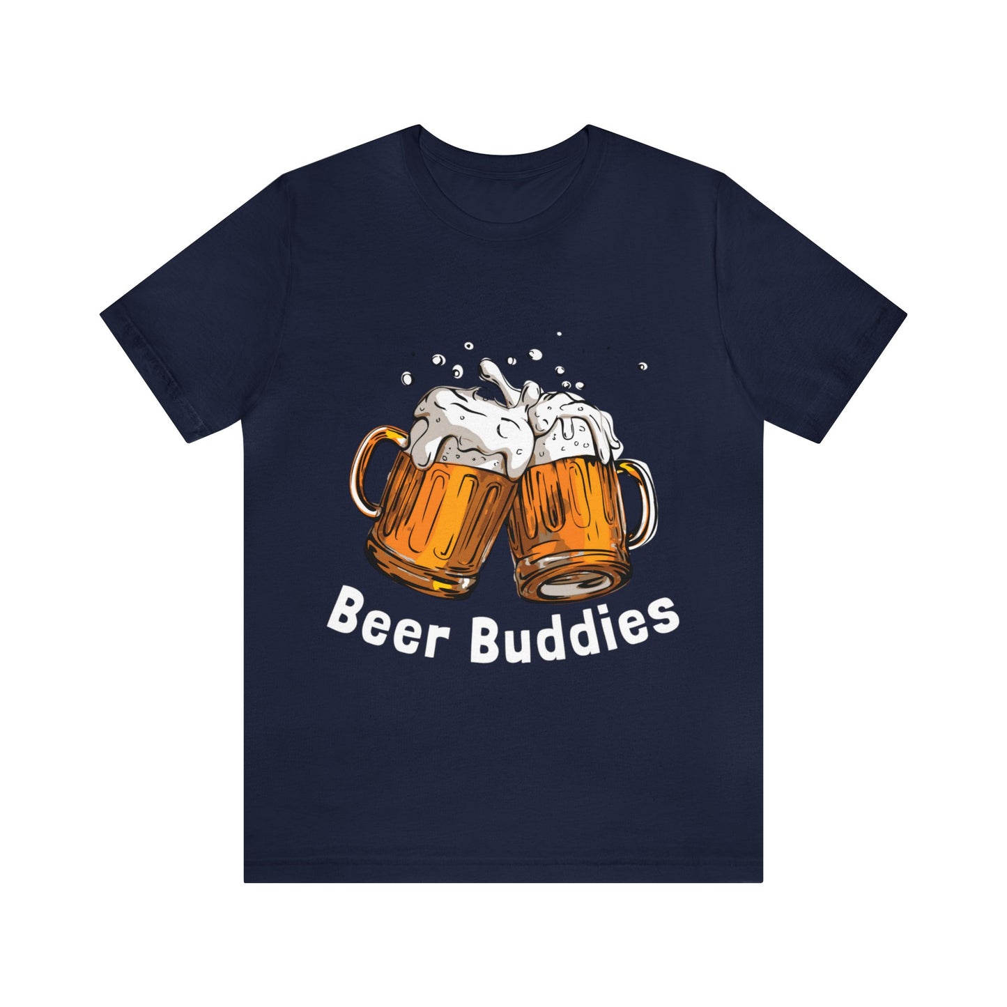 Beer Buddies- Drinking Graphic T Shirt for Men