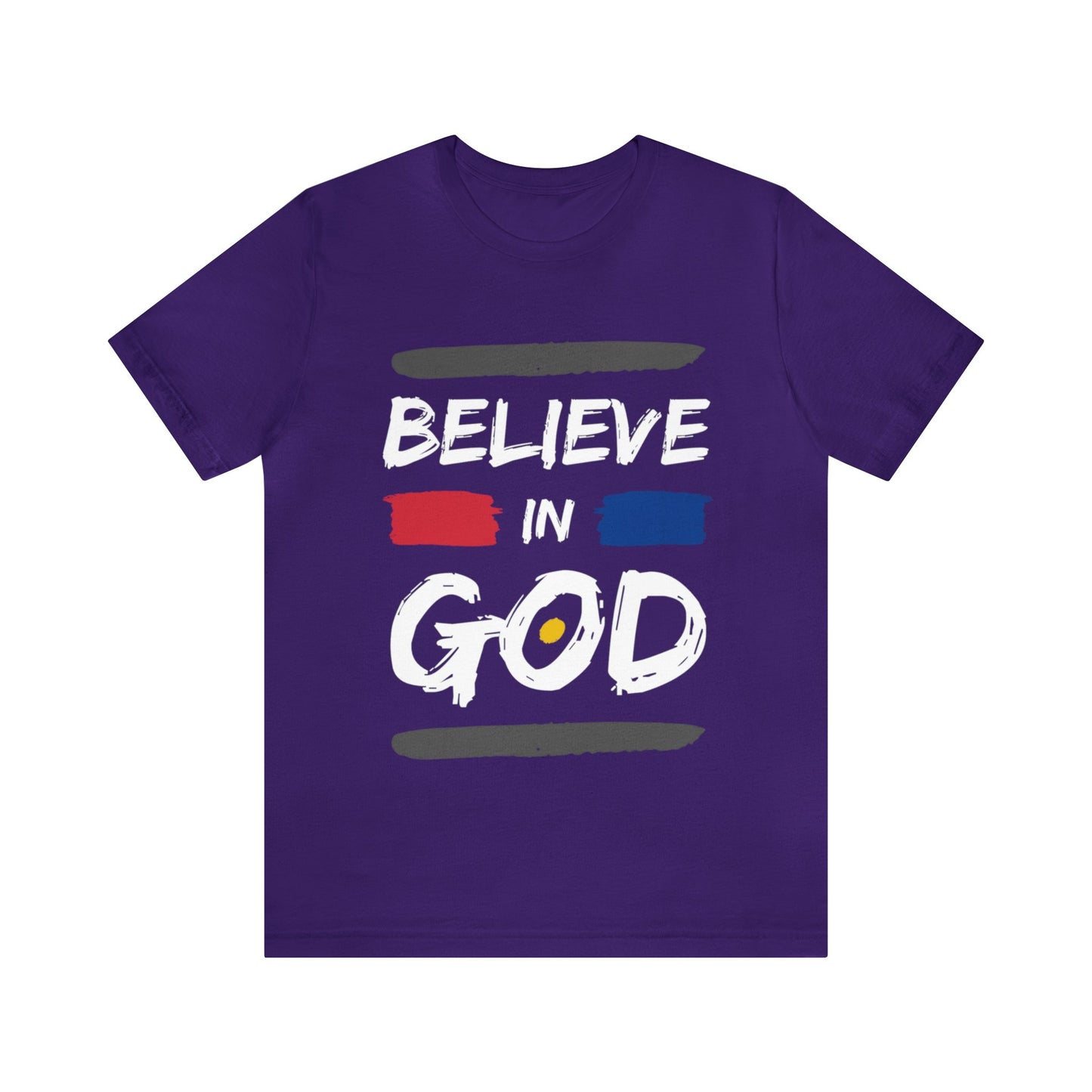 Believe In God - Christian T Shirt For Men and Women