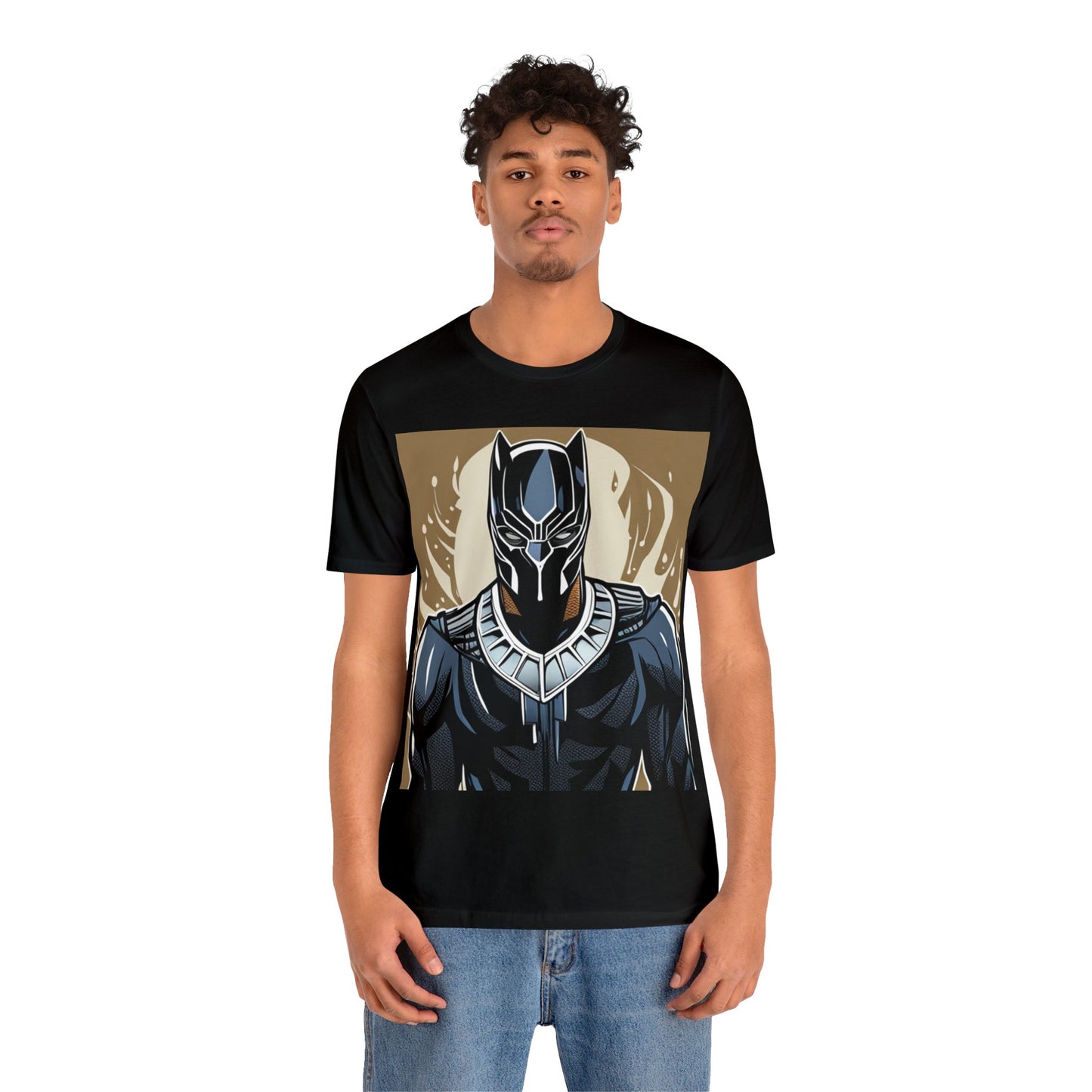 Black Panther - Super Hero Graphic Short Sleeve Tee