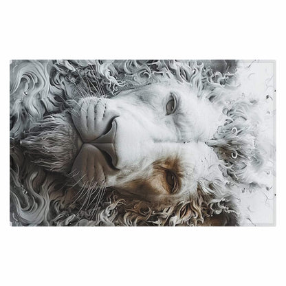 Snow White Lion - Dornier Rug