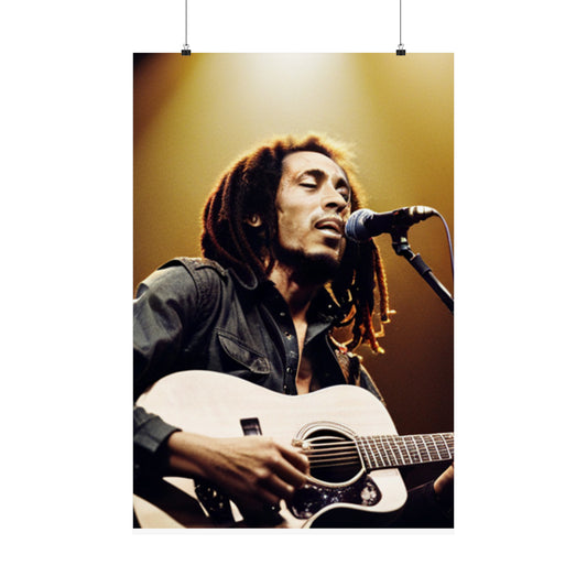 Bob Marley in Concert - Matte Vertical Posters