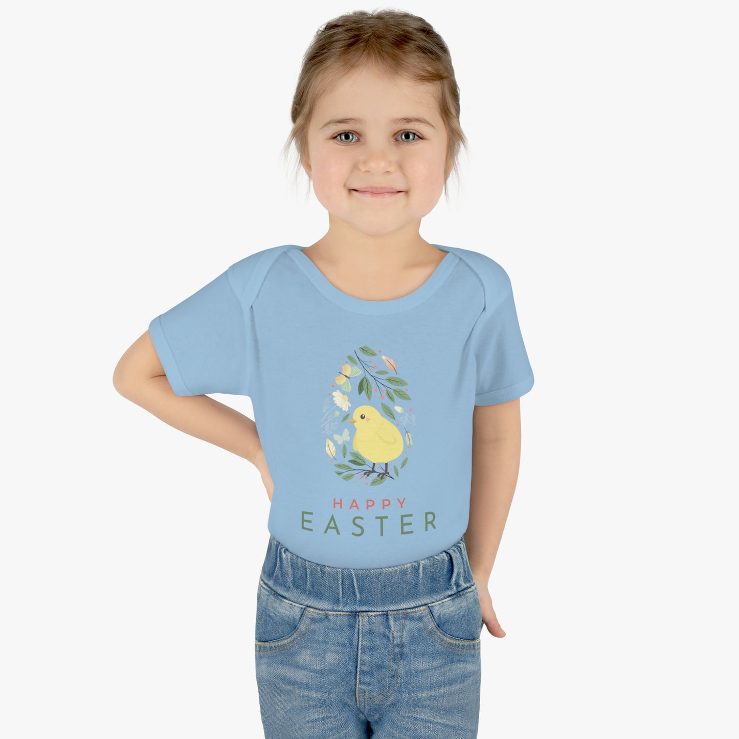 Cute Happy Easter Day Kids Shirt for boy and girl