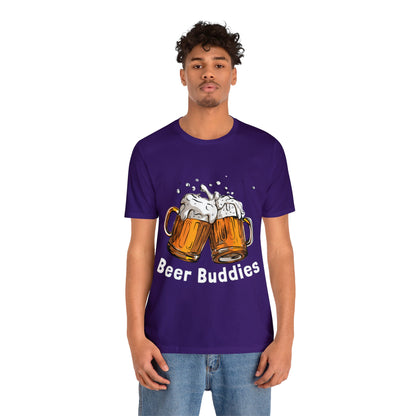 Beer Buddies- Drinking Graphic T Shirt for Men