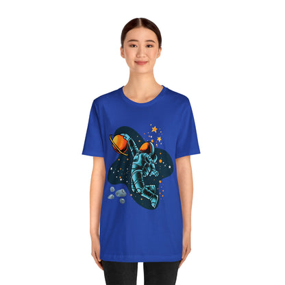 Astronaut Dunking On Saturn - Graphic T Shirt For Men and Women