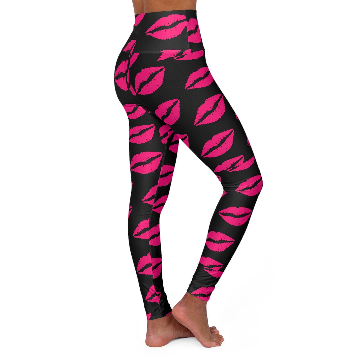 Ultimate Kisses - High Waisted Yoga Leggings