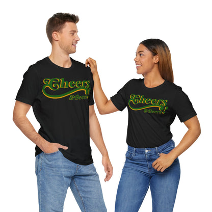 St Patricks Day - "Cheers and Beers", St Patricks day drinking t-shirt, Irish Pub Shirt, Drinking Shirt