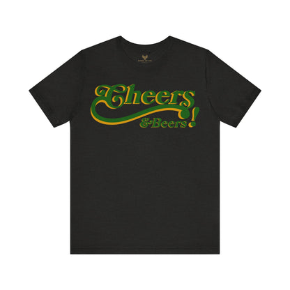 St Patricks Day - "Cheers and Beers", St Patricks day drinking t-shirt, Irish Pub Shirt, Drinking Shirt