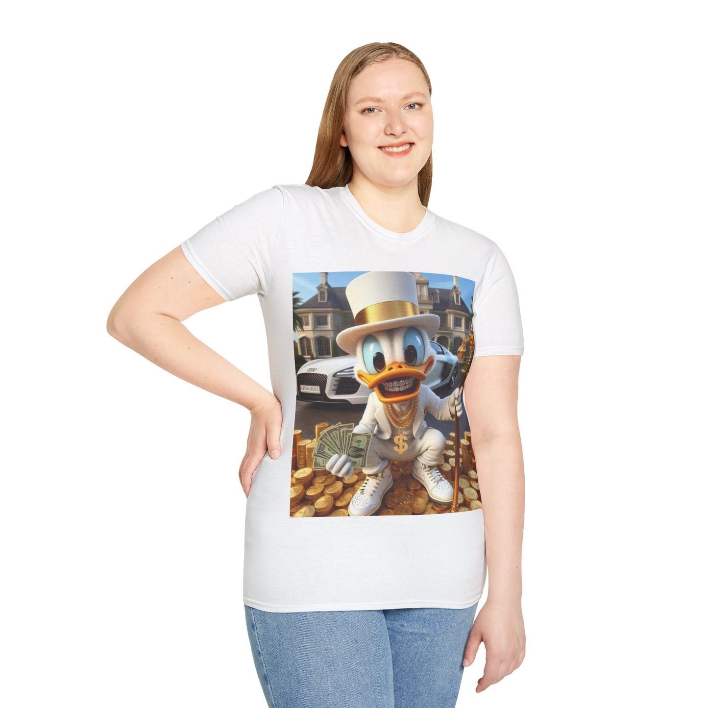 Scrooge McDuck Jr. - Unisex Softstyle T-Shirt