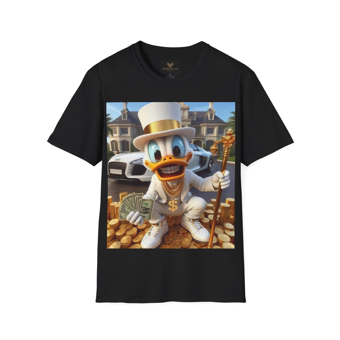 Scrooge McDuck Jr. - Unisex Softstyle T-Shirt