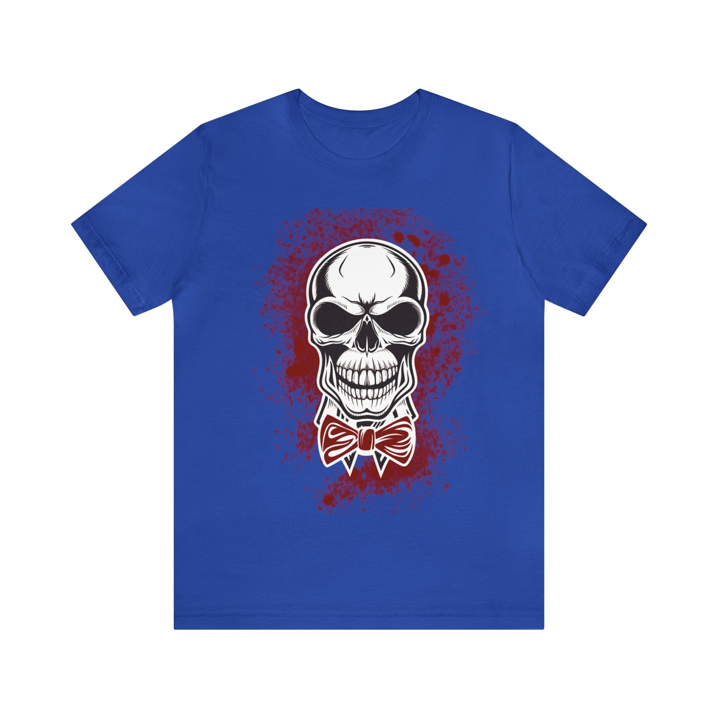 Skull with BowTie - Graphic T Shirt For Men and Women