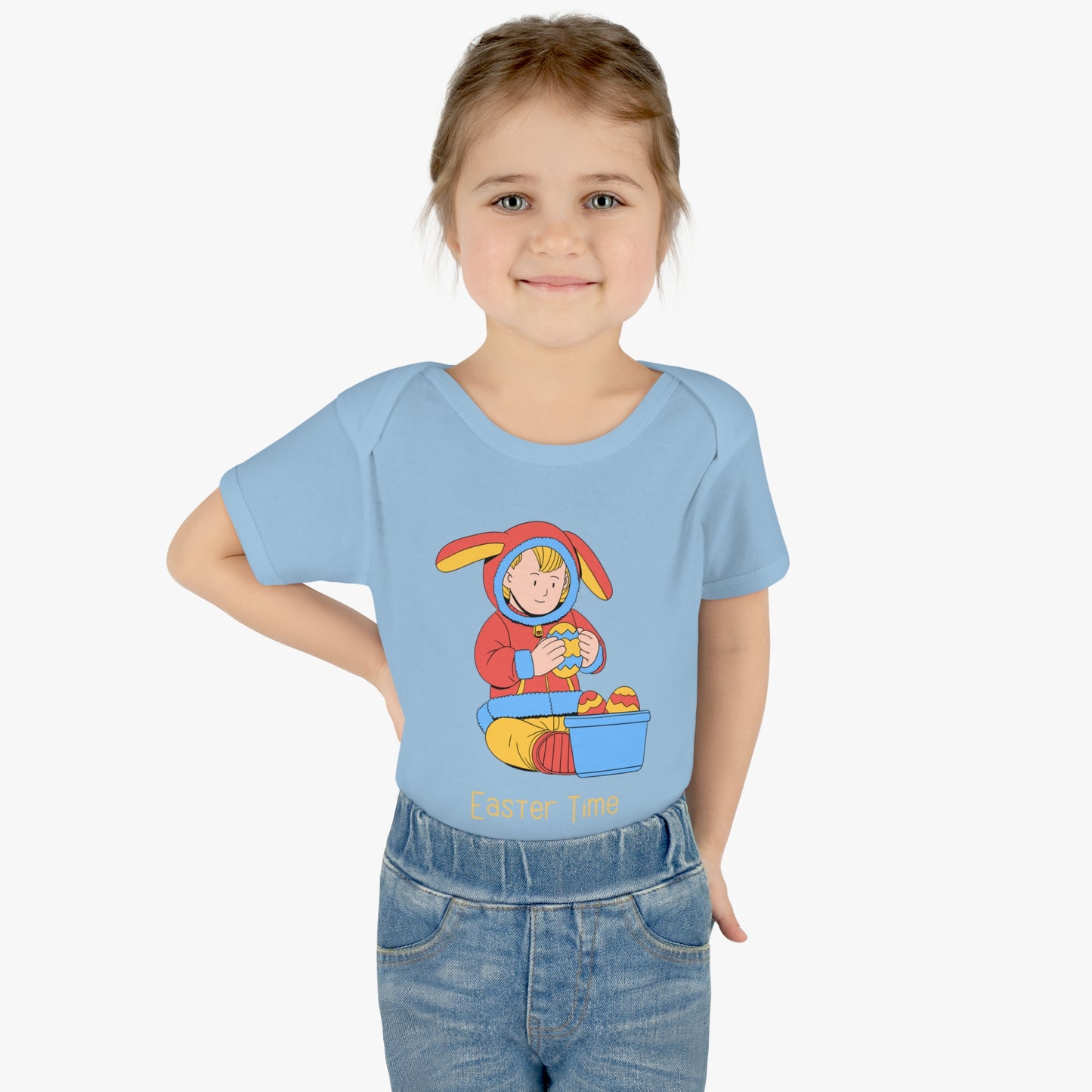 Cute Happy Easter Day kids shirt for a boy