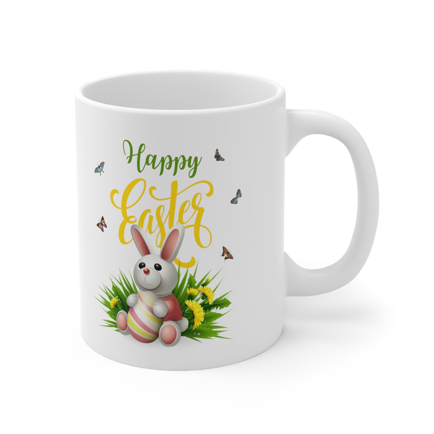 Happy Easter Day Custom Coffee Ceramic Mug