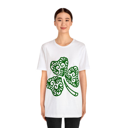 St. Patricks Day - "3-Leaf Clover" T-Shirt - St. Patricks Day Lucky T-Shirt, Lucky Irish shirt