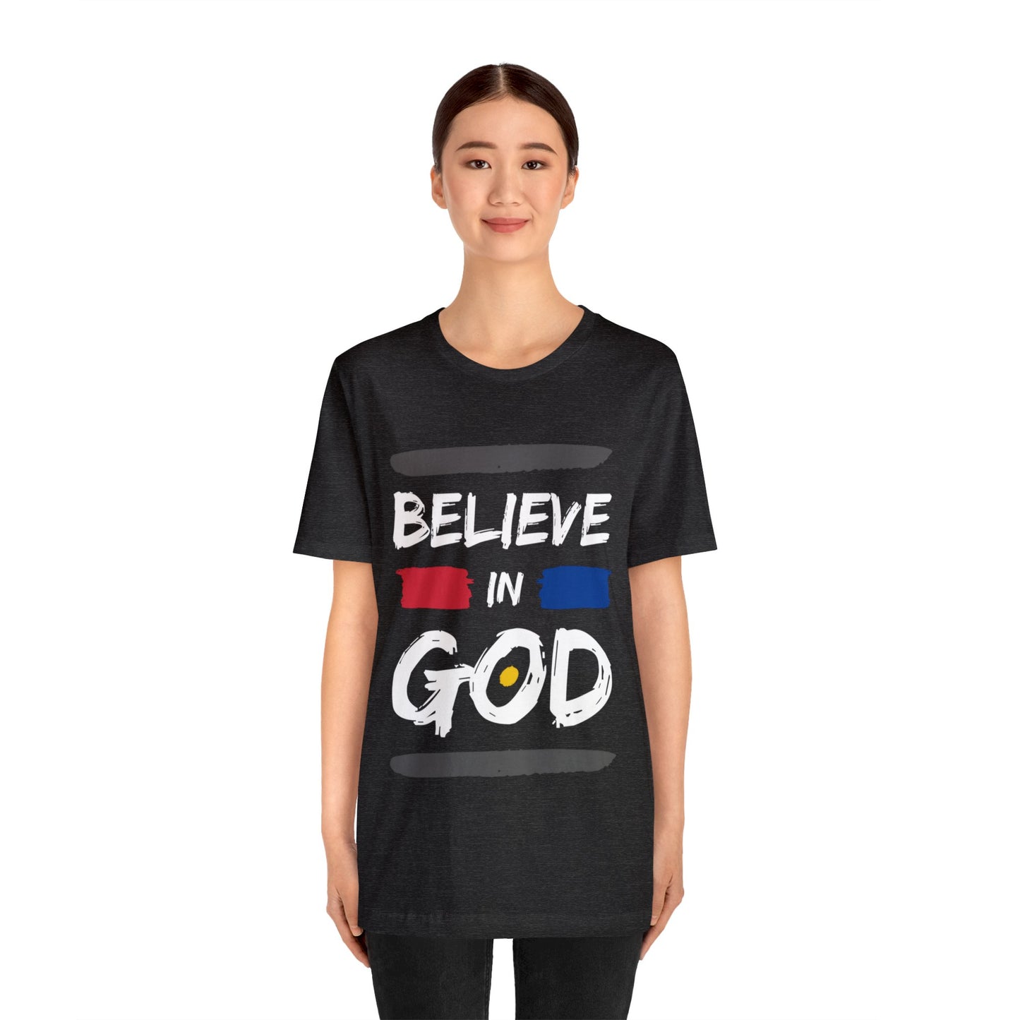 Believe In God - Christian T Shirt For Men and Women