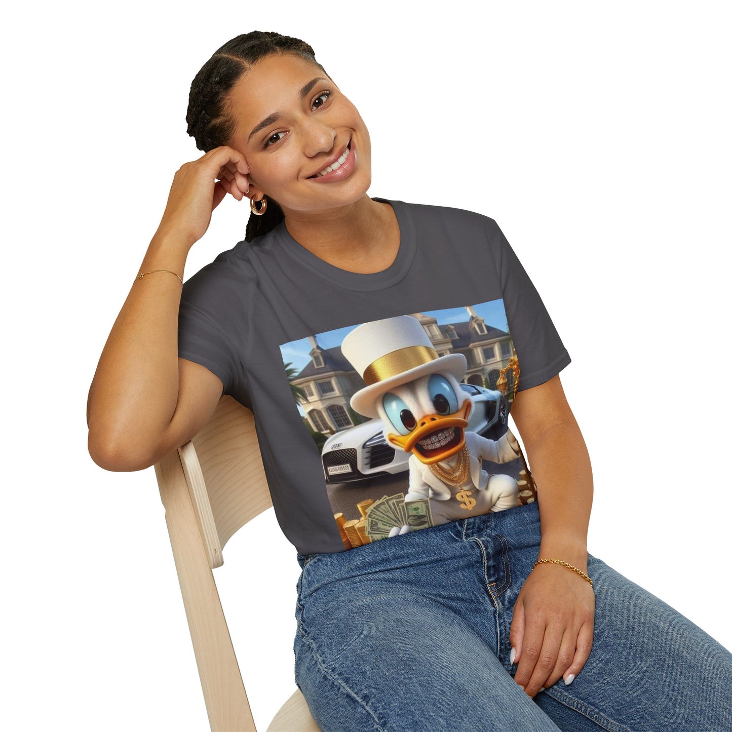 Scrooge McDuck Jr. - Unisex Softstyle T-Shirt