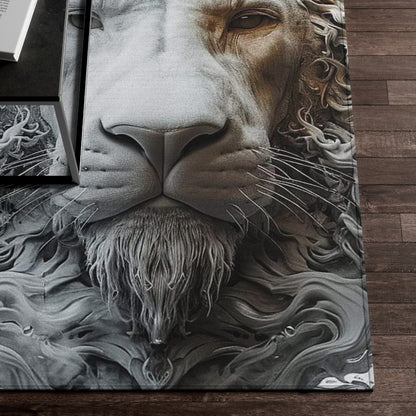 Snow White Lion - Dornier Rug